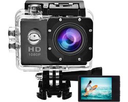 Actioncam HD 1080P WiFi Sport Action DV Waterdichte 30M onderwatercamera met montageaccessoiresets voor buitenactiviteiten
