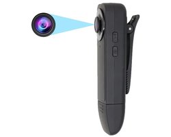 Benelux Select Bodycam – Body Cam – Body Camera – Bodycam Camera – Real time Video - Foto – Nachtzicht – 128 GB - 4 x 2 x 1 cm