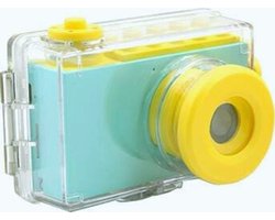 Blauwe Mini Camera: Waterdicht En Perfect Voor Al Uw Avonturen