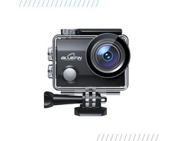 Bluefin C-Scape Action Camera 4K | Full HD Video- en Fotoresolutie | 1080p | 170 Graden Fisheye Lens | 30M Waterdicht | LCD Scherm | Wifi Verbinding | Oplaadbare Batterijen | Onderwatercamera