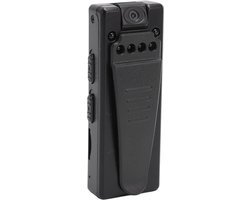 Body Camera HD 1080P Nachtzicht Draagbare Recorder - Politie Actie Camera - 90 Graden Roterend - Met Clip - 6 Rode Infrarood Lichten .