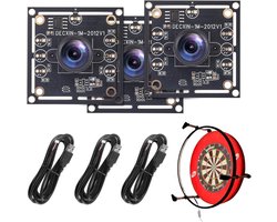Camera module 100 graden - 1280 x 720 resolutie - 2 meter kabel - geschikt voor autodart systeem - m-winkel
