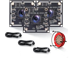 Camera module OV9732 - set van 3 - 1280 x 720 HD - ideaal voor autodarts camera systeem - SnelShoppen