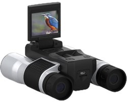 Digital Binocular Camera 5MP Video Photo Recorder Camcorder 2.0 Inch HD Screen 1080P HD Telescope Camera for Bird Watching Hunting Sports Games - Black