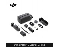 DJI Osmo Pocket 3 – Actioncam – Creator Combo – Zwart - 9.4 MP – 4K/120fps