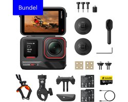 Insta360 Ace Pro 2 All-in-1 Motorcycle Bundel Kit - Actioncam - Zwart