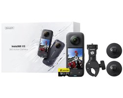 Insta360 X3 - Actioncam - Motor Combo - + motorstuur mount