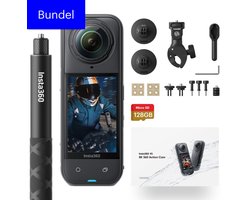 Insta360 X5 All-in-One Motor Bundel - Actioncam - Zwart