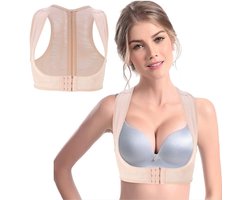 Instelbare rugsteun correctie rechthouder push-up BH borst ondersteuning - dames Large - houdingscorrectie schouder nek riem .