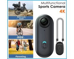 Je Huis 4K FHD 1080P Action Camera – Mini Sportcamera voor Helm, Fiets, Motor en Outdoor Video-opname