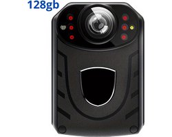 Livano Spy Cam - Bodycam - Politie - Chest Camera - Spy Camera - Verborgen Camera - Spionage Camera - Action Camera - HD + 128GB