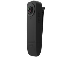 longziming -Mini Bodycam - Ultra 1080P FHD Nachtzicht Bodycam - 3-5 Uur Batterijduur - Cyclische Opname Voor Beveiliging