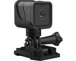 Mini Camera - Action Camera - Portable Camera 1080P - Waterproof Lens Camera - WiFi HD Mini Camera - Suitable for Home Security, Electric Bicycles, Motorcycles - Black