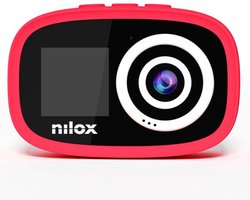 Nilox Action Camera Kinderen - 12MP - 2 LCD schermen - 15 Filters - Full HD - IP67 - Rood