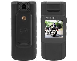 Oplaadbare Bodycam - Spy Camera 1080p - Action camera Met Draaibare Lens 180 graden - Bodycam Politie Met Microfoon - Nachtzicht - Zwart