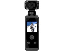 Rolu Pocket Camera - Action Camera – 270° Graden Draaibare Lens – Wifi – 64GB Micro SD – 30 Meter Waterdicht – Actioncam