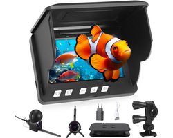 SnelShoppen - Viszoeker onderwatercamera met groothoek infrarood nachtzicht, 220° HD camera, 30m kabel voor vissen en wateravonturen