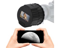 Wi Fi Telescope Camera, 4 Million Pixel HD Wire Less Digital Telescope Eyepiece Camera, Digital Telescope Camera for 25mm-50mm Scopes, Astrophotography Camera, Planetary and Bird