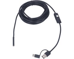 Wireless Endoscope, Waterproof WiFi Endoscope Inspection Camera for iOS Smartphones, 3m