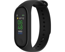 Denver BFH-240 - Activity Tracker - Fitnessband - Hartslagmeter - Bloeddrukmeter - Afstandmeter - Stappenteller - Zwart