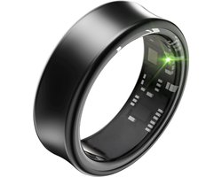 Focus® S2 Smart Ring - Zwart - Maat 10 - AI Coach - Hartslag - Menstruatiecyclus - Slaap Monitor - Herstelscore - Slimme Ring - Sport Prestatie - Stappenteller -IP68 Waterdicht - O2 Meting - Dames - Heren - Wearables - Oplaad Case - beschermring