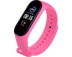 Kiraal Ultra - Smartwatch - Activity Tracker - Temperatuurmeter - Bloeddrukmeter - Hartslagmeter - Stappenteller - Horloge - Heren - Dames - Nederlandse Handleiding - Fel Roze