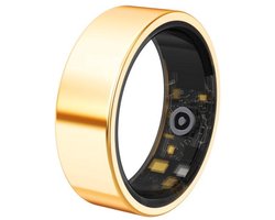 Lacardia Smart ring - Slimme ring - Goud - Maat 6 - Beschikbaar voor android en IOS - Eigen app - Unisex voor Dames & Heren