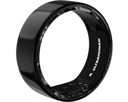 Ultrahuman Ring Air - Smart Ring - Slaap & Fitnesstracker - Unisex voor Mannen & Vrouwen - Geen Appkosten (Standaardfuncties) - Tot 6 Dagen Batterijduur - Aster Zwart - Maat 11