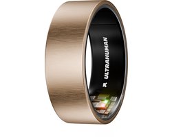 Ultrahuman Ring Air - Smart Ring - Slaap & Fitnesstracker - Unisex voor Mannen & Vrouwen - Geen Appkosten (Standaardfuncties) - Tot 6 Dagen Batterijduur - Geborsteld Roségoud - Maat 7