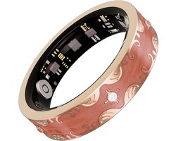 WizBay Premium Select® Bohemian Coral Orange Smart Ring 2026 – Luxe Design met 5 Zirkonia’s – Oplaadcase – Slaap, O2, Bloeddruk, Hartslag & Sportmonitoring – 5ATM Waterdicht – Android & iOS - #10