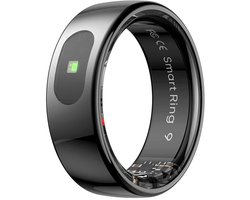 WizBay Premium Select® Smart Ring Dark Grey - Maat 11 - Smart Ring met Hartslag, Slaap, Zuurstof - Multi Sport Modi