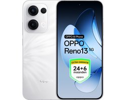 OPPO Reno13 5G - 12+256GB - 24+6 maanden extra garantie - Plume White