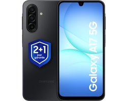 Samsung Galaxy A17 5G - 128GB - Black + 1 jaar extra garantie