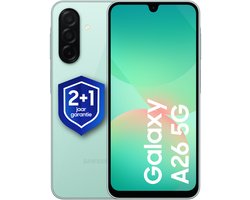 Samsung Galaxy A26 5G - 128GB - Mint + 1 jaar extra garantie