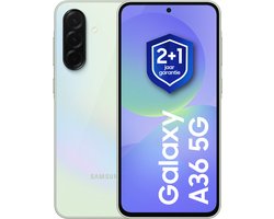 Samsung Galaxy A36 - 5G - 256GB - Awesome Lime + 1 jaar extra garantie