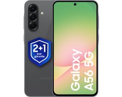 Samsung Galaxy A56 - 5G - 128GB - Awesome Graphite + 1 jaar extra garantie