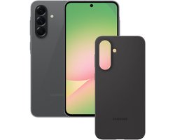 Samsung Galaxy A56 5G - 128GB - Awesome Graphite + Silicone Case Black