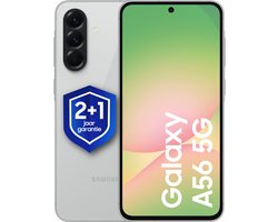 Samsung Galaxy A56 - 5G - 128GB - Awesome Light Gray + 1 jaar extra garantie