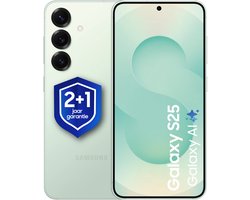 Samsung Galaxy S25 5G - 128GB - Mint + 1 jaar extra garantie