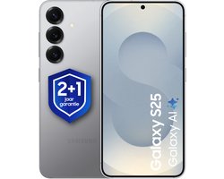 Samsung Galaxy S25 5G - 128GB - Silver Shadow + 1 jaar extra garantie