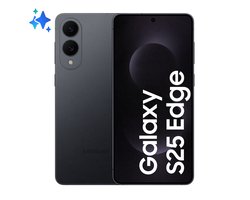 Samsung Galaxy S25 Edge 5G 12GB/512GB Zwart (Titanium Jetblack) Dual SIM