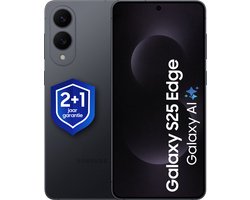 Samsung Galaxy S25 Edge 5G - 256GB - Titanium Jet Black + 1 jaar extra garantie