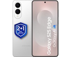 Samsung Galaxy S25 Edge 5G - 256GB - Titanium Silver + 1 jaar extra garantie