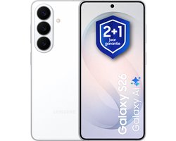 Samsung Galaxy S26 - 256GB - White + 1 jaar extra garantie