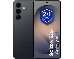 Samsung Galaxy S26 Plus - 256GB - Black + 1 jaar extra garantie