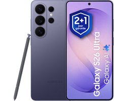 Samsung Galaxy S26 Ultra - 1TB - Cobalt Violet + 1 jaar extra garantie