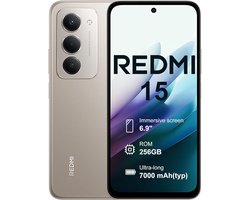 Xiaomi Redmi 15 - 4G - 8GB+256GB - Awesome Light Gray