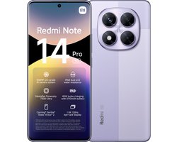 Xiaomi Redmi Note 14 Pro+ - 5G - 8GB/256GB - Lavender Paars