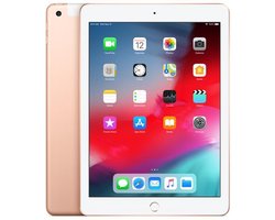 Apple iPad (2018) - 9.7 inch - WiFi + 4G - 32GB - Goud