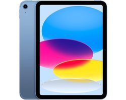 Apple iPad (2024) - 10.9 inch - WiFi + Cellular - 256GB - Blauw
